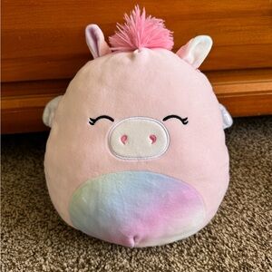 10” Pink Squishmallow Unicorn Plush Toy